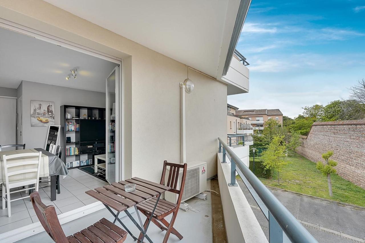 Sublime 64M With 2 Balconies For 6 In Toulouse Exterior foto